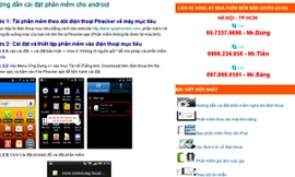 Phần mềm theo dõi điện thoại quảng cáo tràn lan trên mạng