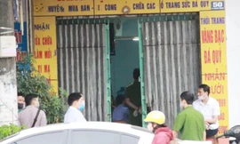 Ngôi nhà nơi ông Minh tử vong sau khi uống chất độc Cyanua