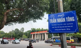 Cấm xe để tổ chức phố đi bộ Trần Nhân Tông và khu vực hồ Thiền Quang