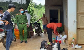 Căn nhà nơi xảy ra sự việc