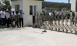 Cảnh sát khám nghiệm hiện trường