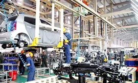 Hiện tại, xe ô tô lắp ráp tại Việt Nam vẫn chưa đạt tỷ lệ nội địa hoá cao