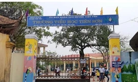 Trường Tiểu học Tiên Sơn nơi xảy ra vụ thầy giáo véo tai, véo mũi, sờ mông, sờ đùi 14 học sinh nữ 