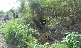 Hiện trường xảy ra vụ việc. Ảnh: Công an Gia Lai