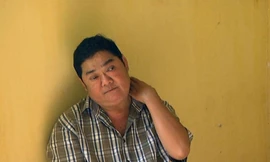 Đối tượng Thắng tại cơ quan công an.