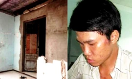 Căn nhà nơi xảy ra vụ án "giao cấu với trẻ em" do 2 thanh niên thực hiện (ảnh trái) và đối tượng Nguyễn Văn Phú (ảnh phải), nghi can hiếp dâm trẻ em. Cả 2 vụ án cùng xảy ra trên địa bàn quận 9 trong hơn tháng qua