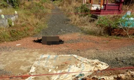 Thi thể nạn nhân cháy đen