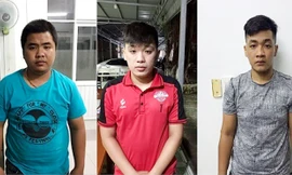 3 đối tượng tại cơ quan điều tra. Ảnh: CQĐT