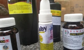 Sản phẩm do Công ty Hồng An Phong liên kết với Vinaca sản xuất