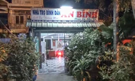 Nhà trọ nơi bắt quả tang 3 cặp nam, nữ có hành vi mua, bán dâm