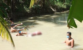 Hiện trường nơi phát hiện thi thể nạn nhân