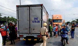 Chiếc xe biển số Hà Nội mà Hung khai mình trộm ở Sài Gòn. Ảnh: Công an cung cấp