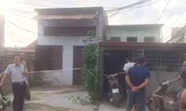 Ngôi nhà nơi phát hiện nghi can Tú tự sát