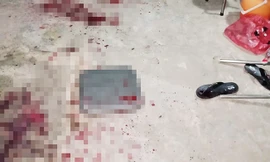 Hiện trường vụ việc người đàn ông bị nhóm côn đồ chém tử vong