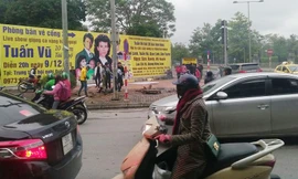 Hiện trường vụ việc được người dân ghi lại. Nguồn: CTV