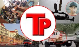 Bản tin Hình sự: Kinh hoàng cảnh ô tô tải tông xe tuần tra, CSGT bị hất văng