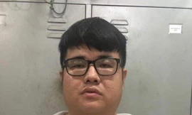 Nguyễn Thanh Tâm tại cơ quan công an