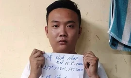 Một trong các đối tượng tham gia đánh anh Hiếu