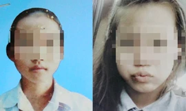 Hai bé gái bỏ nhà đi bụi