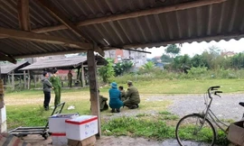 Hiện trường xảy ra vụ án