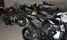 Nhập hàng chục xe phân khối lớn không giấy tờ từ Lào về bán