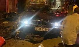 Hiện trường vụ tai nạn