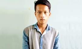 Tấn khai động cơ gây án vì người tình đồng tính cho ít tiền. Ảnh: Nguyệt Triều