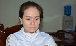 Nhỡ khi bị bắt giữ theo lệnh truy nã. Ảnh: C.A.