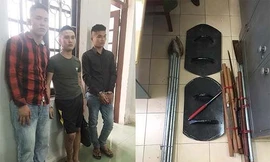 Ba nghi can và tang vật gây án