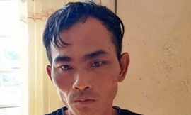 Huỳnh Hữu Lực tại cơ quan điều tra. Ảnh: Công an Bạc Liêu.