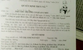 Truy nã bà cụ đốt nhà đứa con bất hiếu