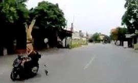  CSGT ở Đồng Nai bị tông gãy tay, chân