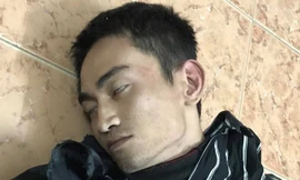 Tùng tại cơ quan điều tra. Ảnh: Công an