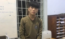 Quốc (tên thường gọi là Hý) là nghi can vụ quan hệ tình dục với bé gái dưới 13 tuổi. Ảnh: Công an cung cấp