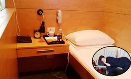 Buồng ngủ mini ở sân bay Nội Bài bị chê đắt