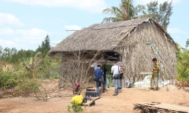 Hiện trường xảy ra vụ án