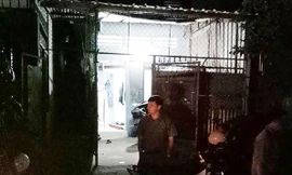 Cảnh sát phong tỏa hiện trường, khám nghiệm điều tra làm rõ vụ án mạng