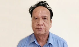 Bị can Lê Văn Trang, nguyên Cục trưởng Cục thuế Bình Dương