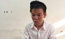 "Mẹ kế" Lò Thị Pưng tại cơ quan công an