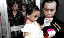 Anh Tố rất giận dữ khi con gái bị đánh đập dã man