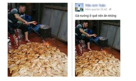 Anh Tuấn khẳng định mình là tác giả của bức ảnh này. Anh cho hay đây là cảnh chuẩn bị cỗ trong một đám cưới ở Cổ Loa (Đông Anh, Hà Nội)