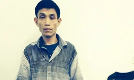 Đối tượng Hưng tại cơ quan Công an