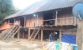 Ngôi nhà nơi xảy ra vụ thảm án