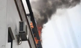 Hiện trường vụ cháy