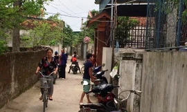 Hiện trường nơi xảy ra vụ việc khiến cháu T. tử vong thương tâm