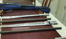 Nổ súng chỉ thiên bắt nhóm chém cảnh sát