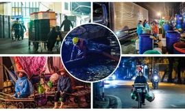 Những mảnh đời trắng đêm mưu sinh trong giá rét