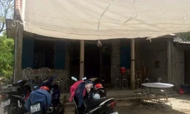 Ngôi nhà nơi xảy ra vụ việc