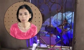 Bùi Thị Kim Thu và hiện trường căn phòng nơi xảy ra vụ án