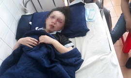 Chị V. đang được điều trị tại Bệnh viện đa khoa tỉnh Gia Lai